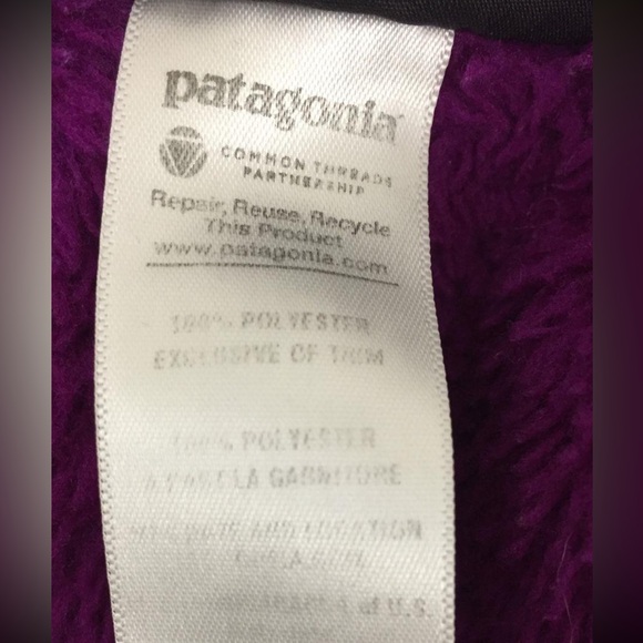Patagonia Sweatshirt Purple Lightweight Synchilla Snap-T Fleece Pullover Size XS - Picture 4 of 4